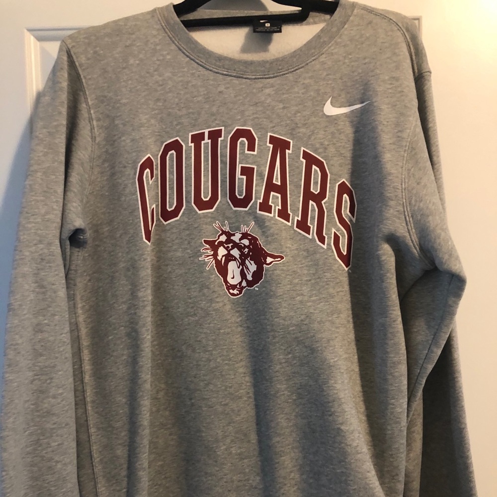 Nike Crew Neck WSU Cougars Sweatshirt